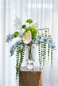 New Specktrum Artificial Flowers - Blue Orchid (9 heads)