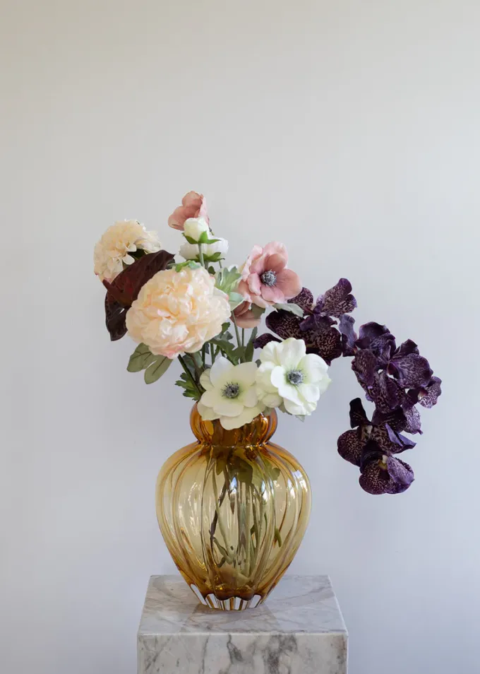 Clearance Specktrum Artificial Flowers - Cream Peony