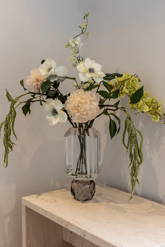 Clearance Specktrum Artificial Flowers - Cream Peony