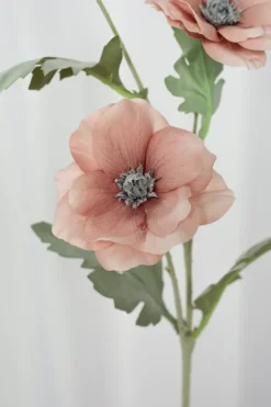Sale Specktrum Artificial Flowers - Dusty Rose Poppy
