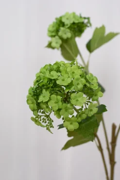 Best Specktrum Artificial Flowers - Green Hydrangea branch