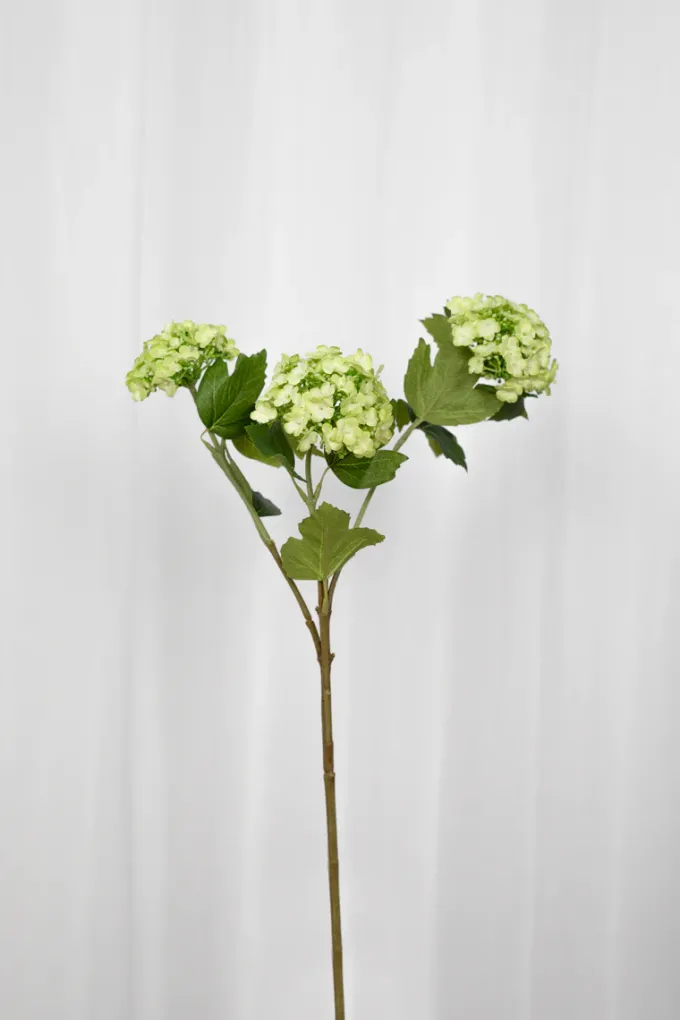 Best Specktrum Artificial Flowers - Light green Hydrangea branch