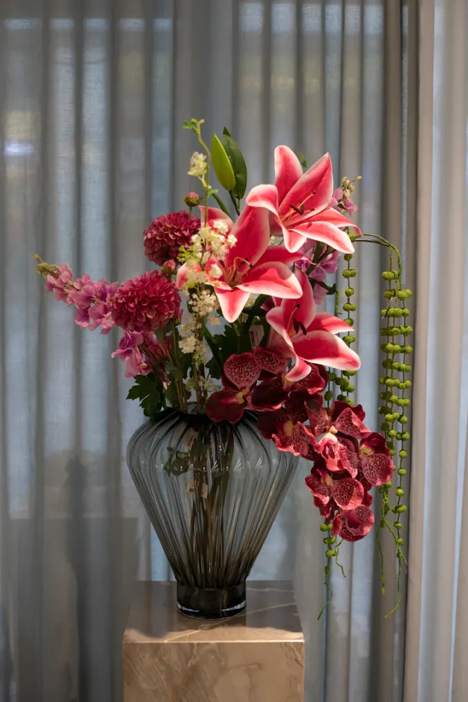 Sale Specktrum Artificial Flowers - Pink Lily large