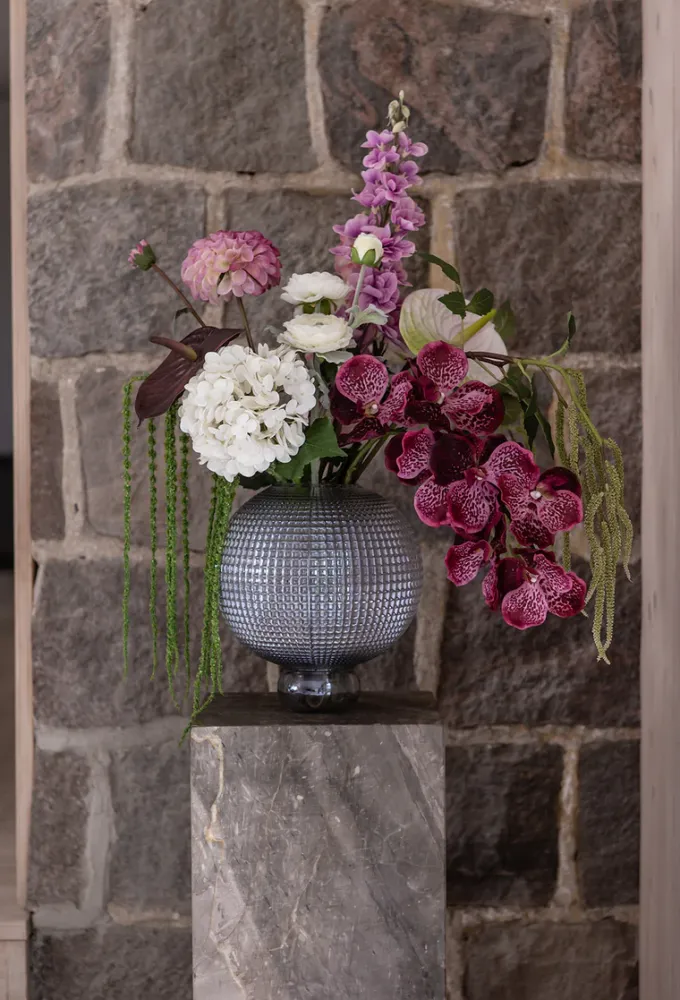 Specktrum Artificial Flowers - Plum Orchid (7 heads)
