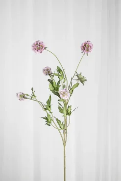 Outlet Specktrum Artificial Flowers - Purple Scabiosa Seed Pod (multible heads)