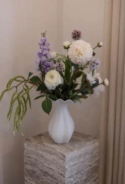 Outlet Specktrum Artificial Flowers - Purple Scabiosa Seed Pod (multible heads)