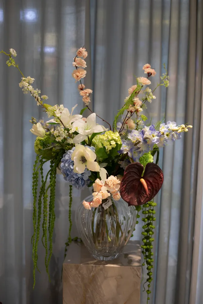 Best Specktrum Artificial Flowers - Rose Cherry blossom branch