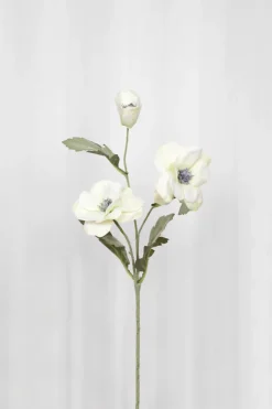 New Specktrum Artificial Flowers - White Poppy
