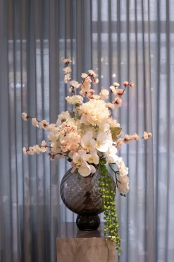 Online Specktrum Artificial Flowers - White Cherry blossom branch