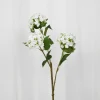 Specktrum Artificial Flowers - White Hydrangea branch