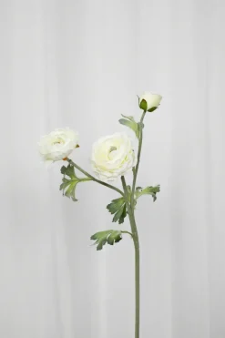 Best Specktrum Artificial Flowers - White Ranunculus