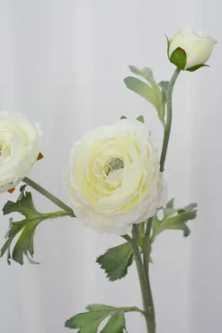 Best Specktrum Artificial Flowers - White Ranunculus