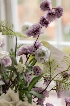 Outlet Specktrum Artificial Flowers - White Scabiosa Seed Pod (multible heads)