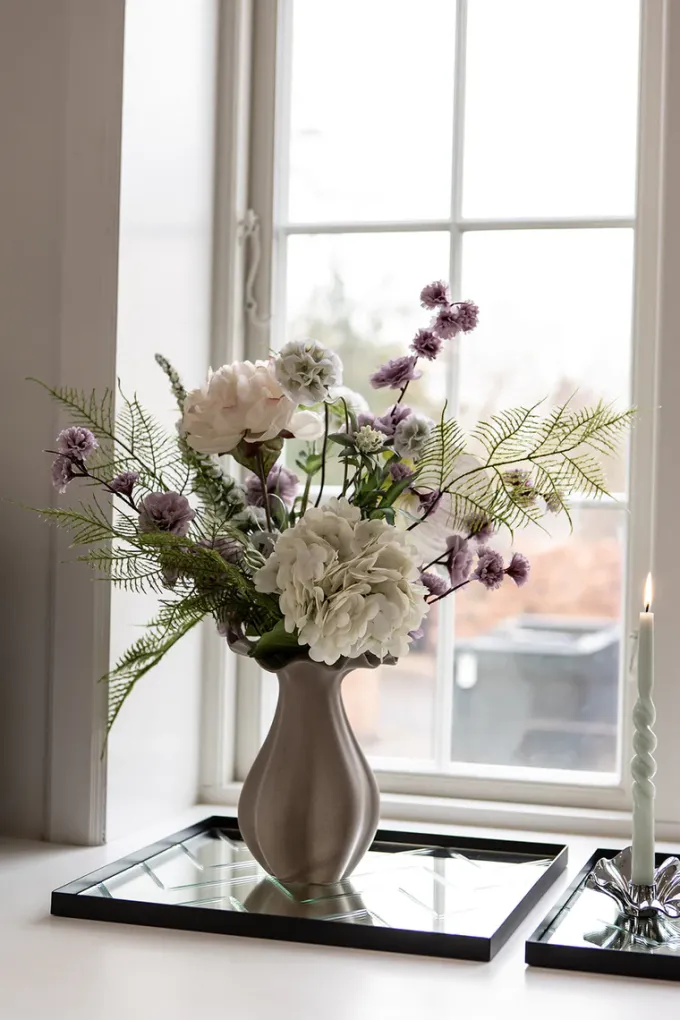 Outlet Specktrum Artificial Flowers - White Scabiosa Seed Pod (multible heads)