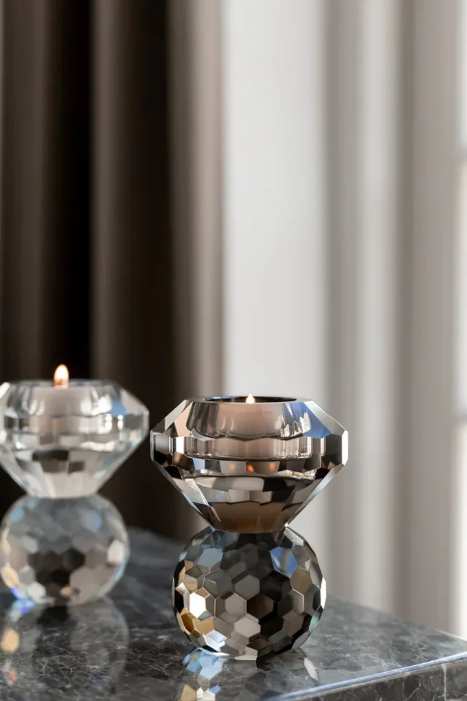 Sale Specktrum Cloud T-Light Candle Holder - Light Smoke