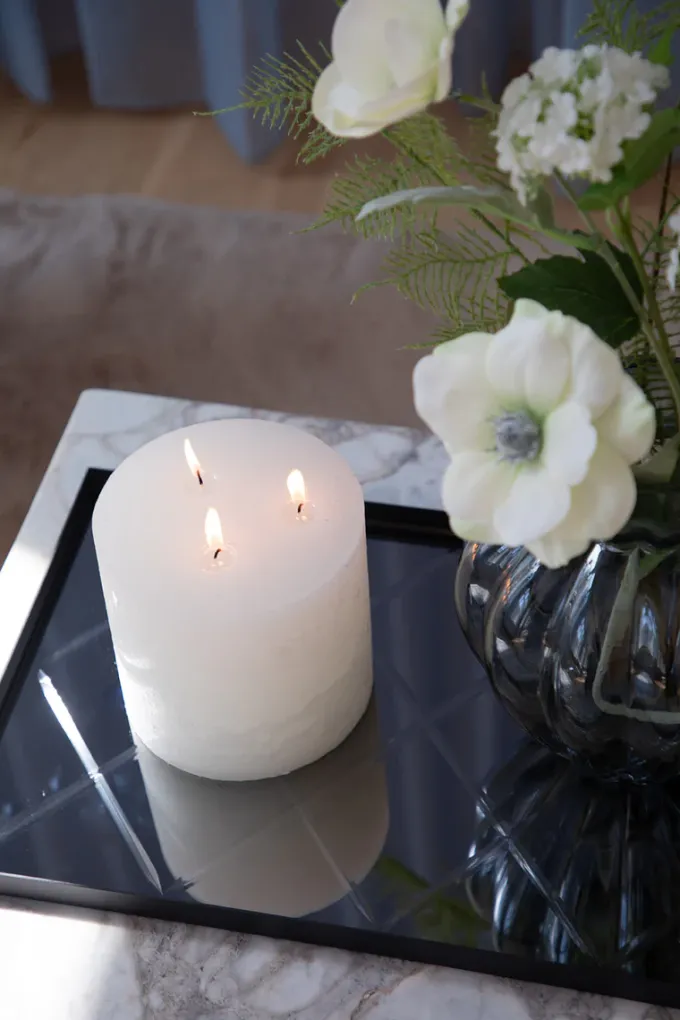 Hot Specktrum Connor triple-wick candle - White