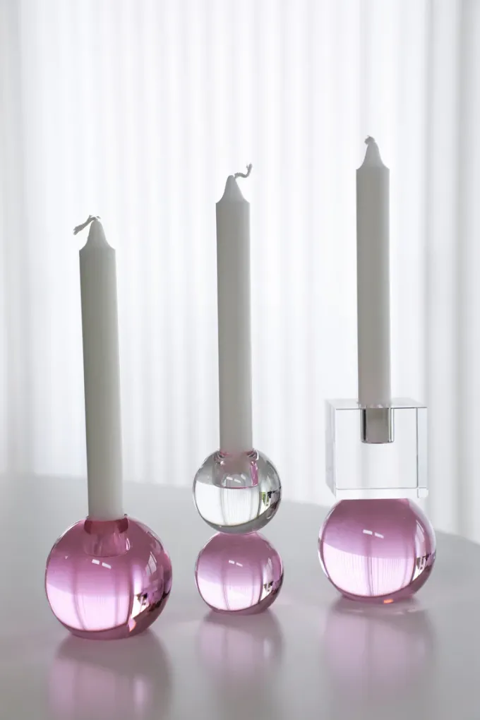 Specktrum Crystal Color Crush - Clear/Pink Twin