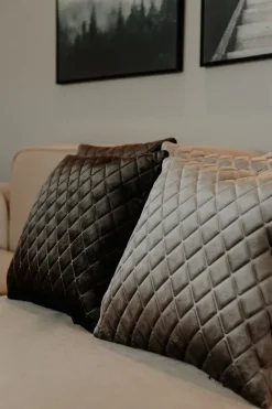 Clearance Specktrum Daytona Pillow - Grey/brown Square