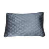 Discount Specktrum Daytona Pillow - Silver/Blue Rectangular