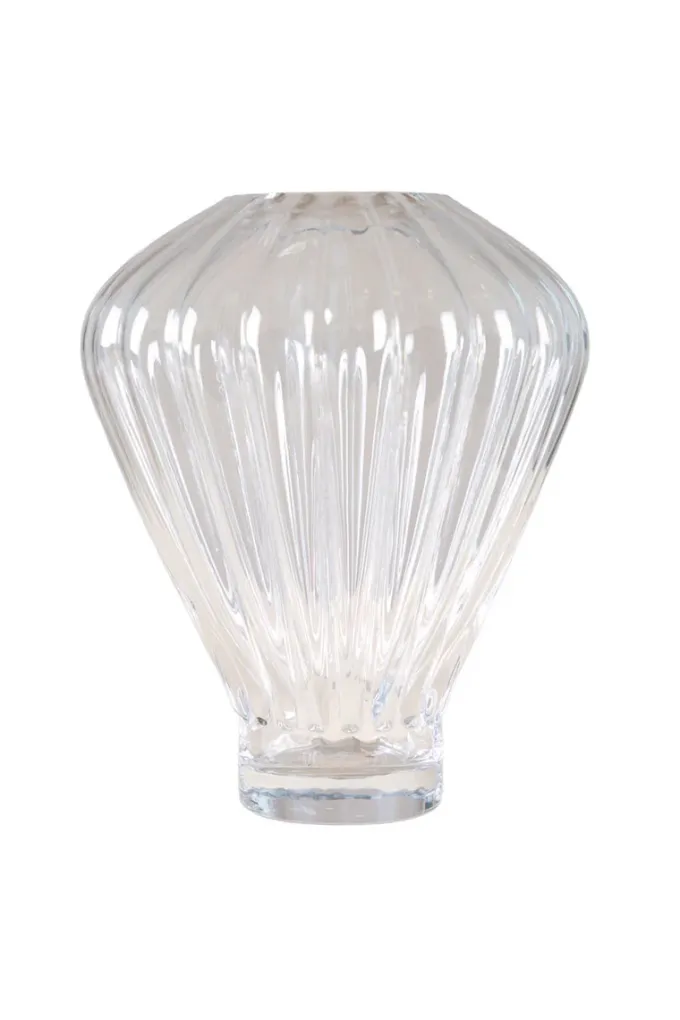 Clearance Specktrum Evelyn Vase - Clear Large