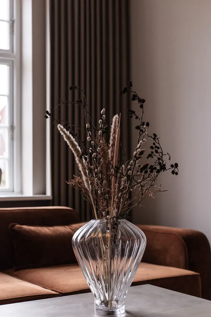 Clearance Specktrum Evelyn Vase - Clear Large
