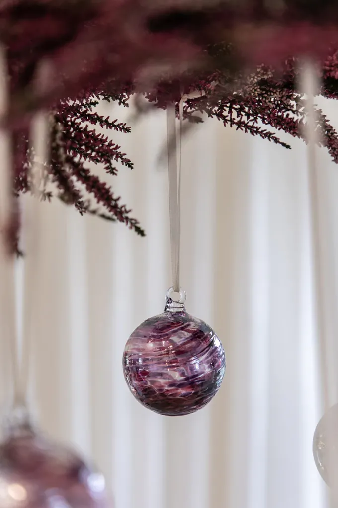 Hot Specktrum Glass Decoration - Purple Dream
