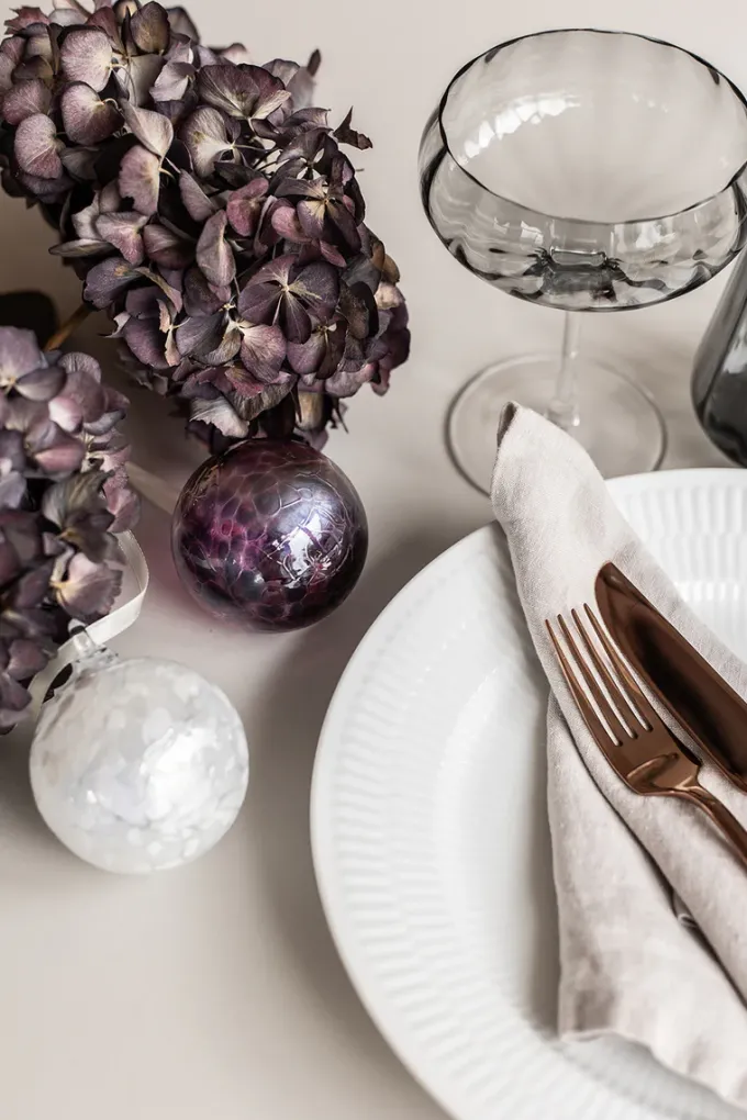 Hot Specktrum Glass Decoration - Purple Dream