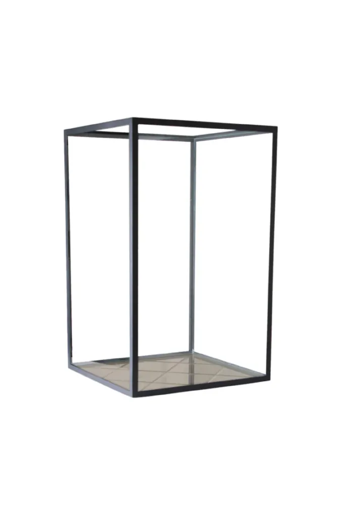 Sale Specktrum Harlequin Lantern - Bronze Mirror, Black Frame Medium (25*25*40)