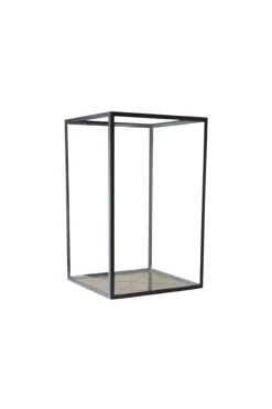 Hot Specktrum Harlequin Lantern - Bronze Mirror, Black Frame Small (20*20*30)