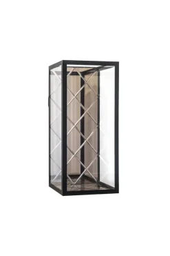 Online Specktrum Harlequin Lantern - Bronze Mirror, Black Frame Medium - wall mounted (20*20*45)