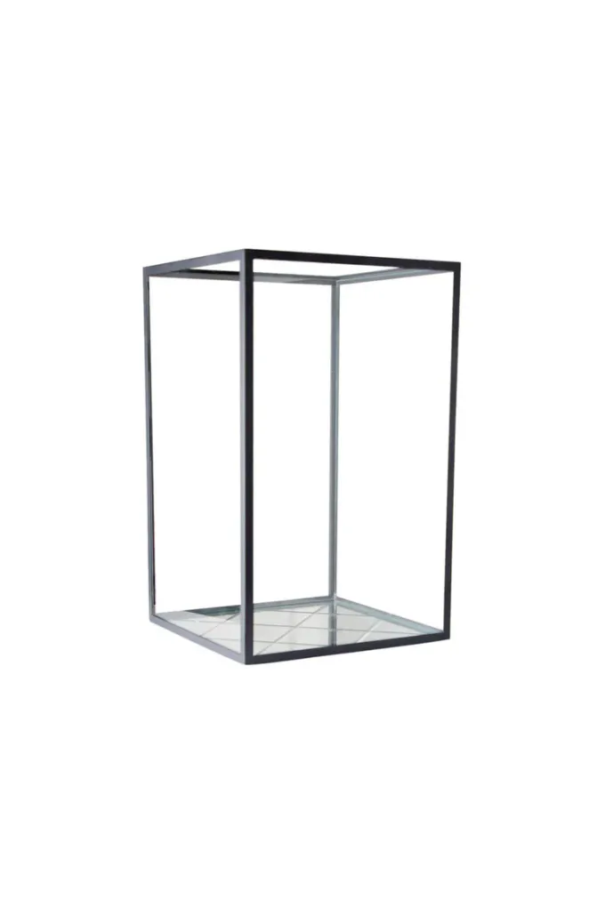 New Specktrum Harlequin Lantern - Clear Mirror, Black Frame Small (20*20*30)