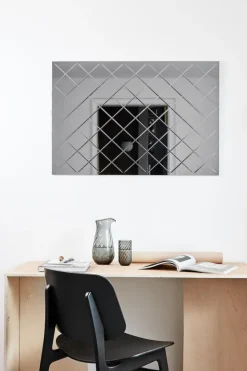 Outlet Specktrum Harlequin Mirror - Grey Small