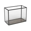 Specktrum Herringbone Lantern - Bronze Mirror, Black Frame Long (30*20*40)