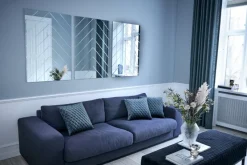 Outlet Specktrum Herringbone Mirror - Clear Small
