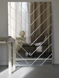 Outlet Specktrum Herringbone Mirror - Clear Small