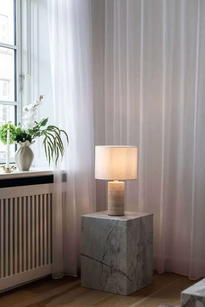 Hot Specktrum Julia Table Lamp - Travertine