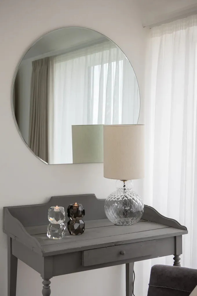 Sale Specktrum Lily Table Lamp - Clear Harlequin