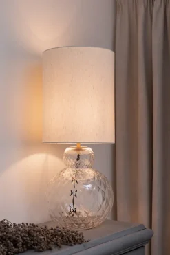Sale Specktrum Lily Table Lamp - Clear Harlequin