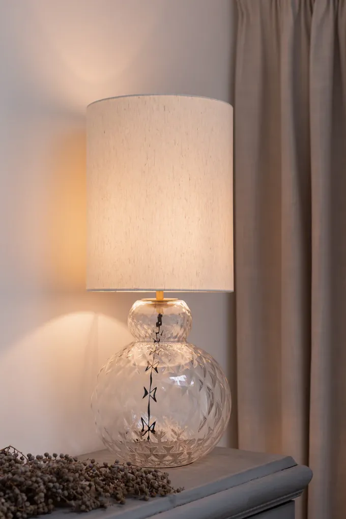 Sale Specktrum Lily Table Lamp - Clear Harlequin