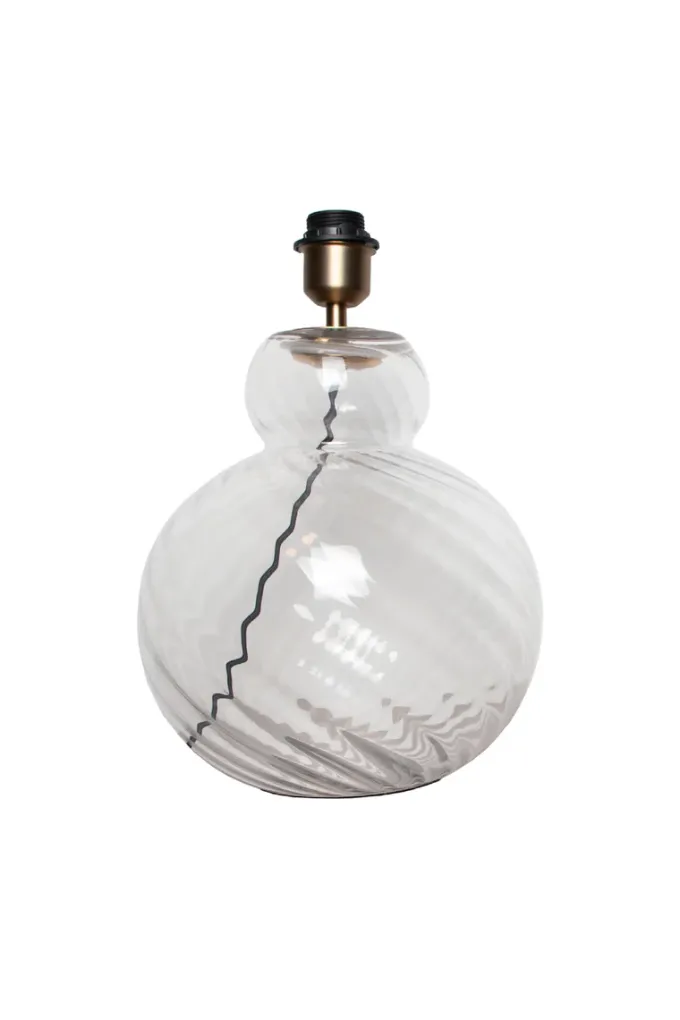Discount Specktrum Lily Table Lamp - Clear Swirl