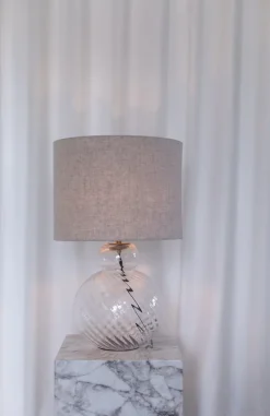 Discount Specktrum Lily Table Lamp - Clear Swirl