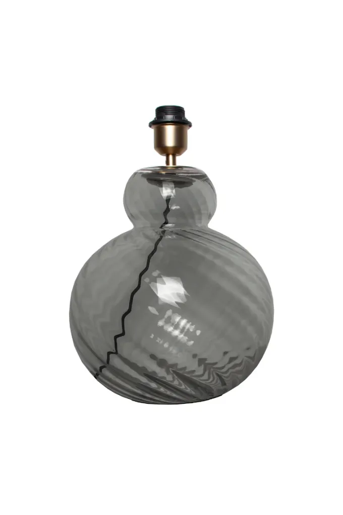 Outlet Specktrum Lily Table Lamp - Grey Swirl