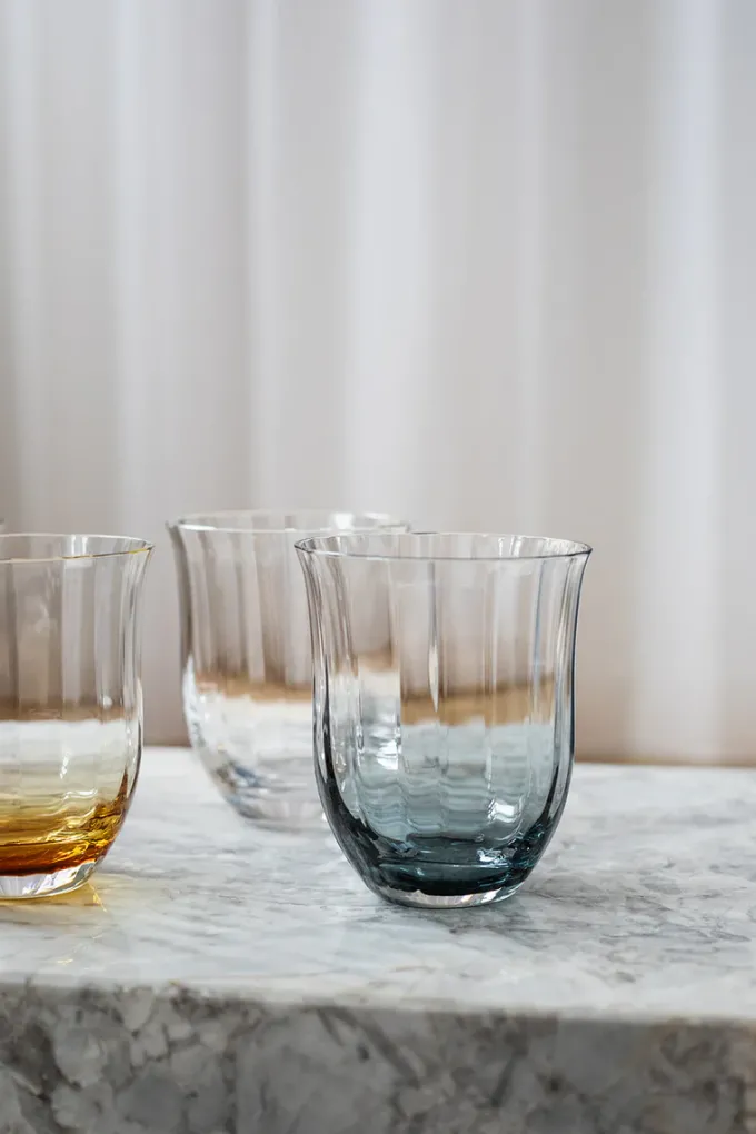 Outlet Specktrum Lina Drinking Glass - Petrol blue