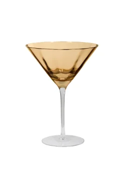 Sale Specktrum Meadow Stemware - Amber Martini glass
