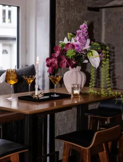 Sale Specktrum Meadow Stemware - Amber Martini glass