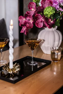 Sale Specktrum Meadow Stemware - Amber Martini glass