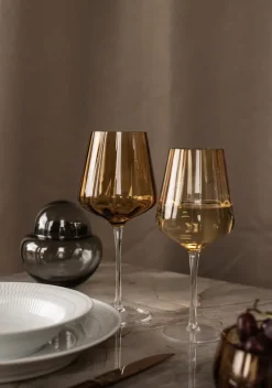 Clearance Specktrum Meadow Stemware - Amber Red wine