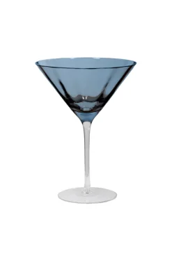 Outlet Specktrum Meadow Stemware - Blue Martini glass