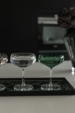 Hot Specktrum Meadow Stemware - Green Cocktail glass