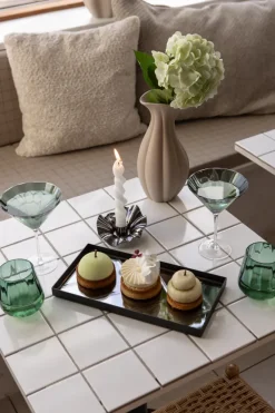 Outlet Specktrum Meadow Stemware - Green Martini glass